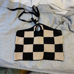 Crop halter top from verge girl